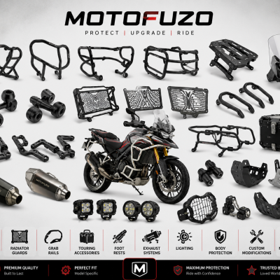 TVS Apache RTX 300 Handlebar Riser